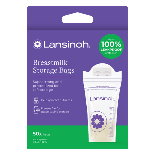 Lansinoh® Breast Milk Storage Bag, 6 oz., 50 ct.