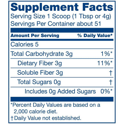 Nestle Nutrisource® Fiber Supplement Powder, 7.2 oz, 4 Pack