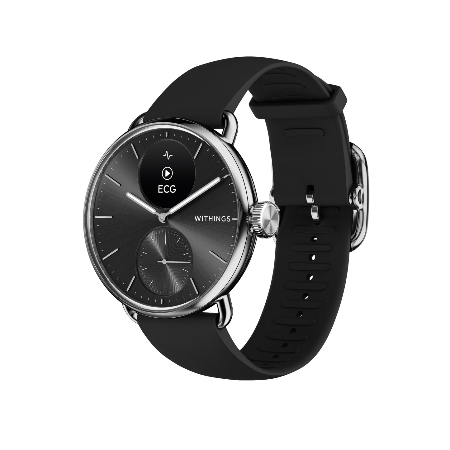 Withings ScanWatch 2 Heart Health Hybrid Smart Watch with Thermometer