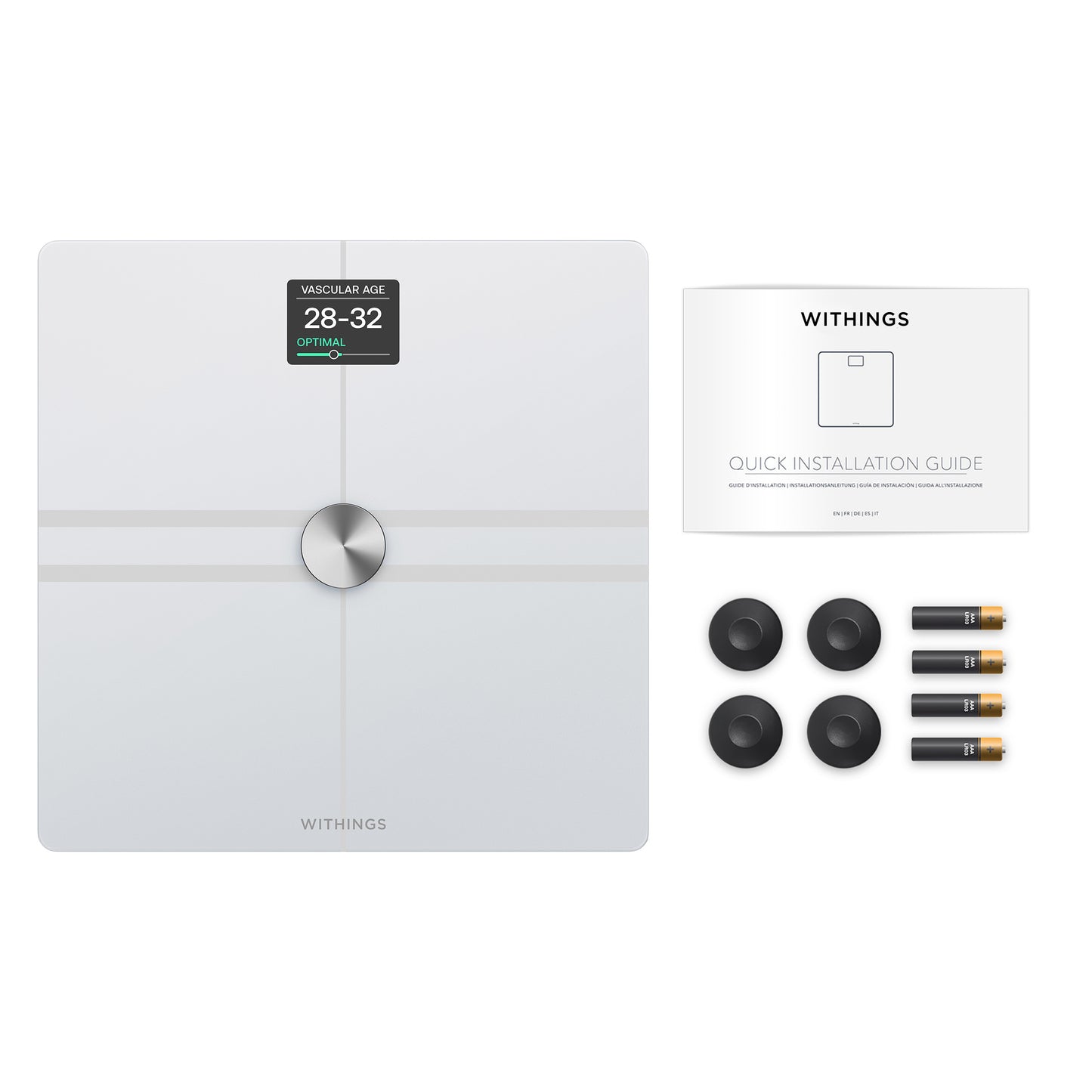 Withings Body Comp Complete Body Analysis Smart Wi-Fi Scale