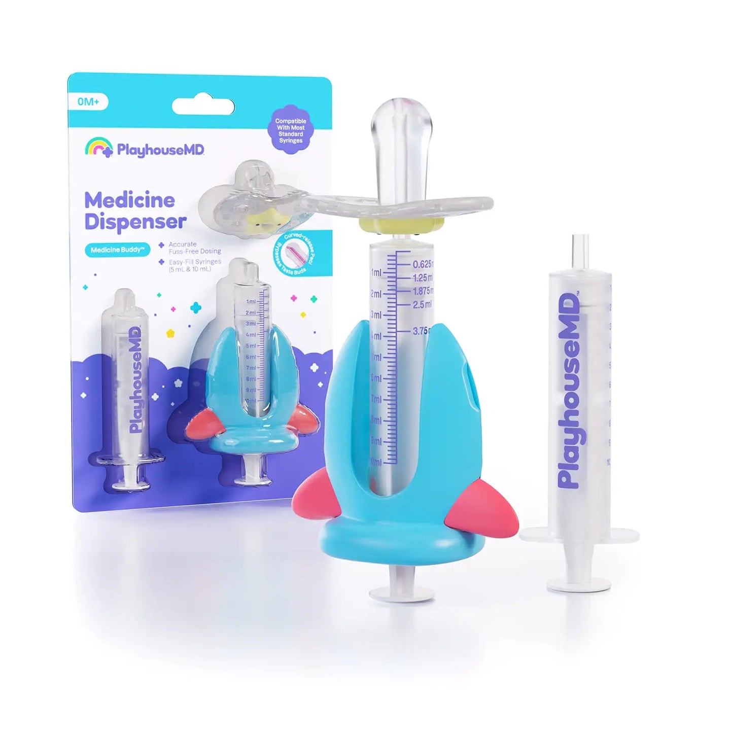 Medicine Buddy™ Rocket Medication Dispenser for Infants, Babies & Toddlers