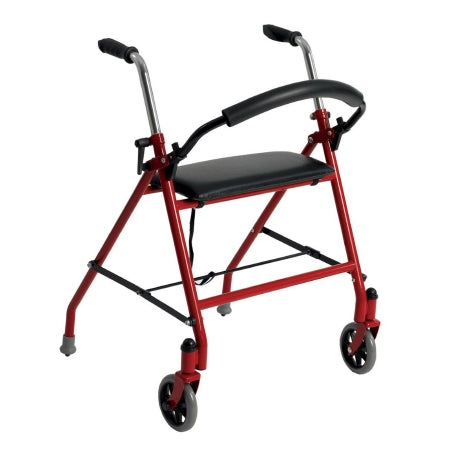 drive Aluminum Dual Release Folding Walker, Adjustable