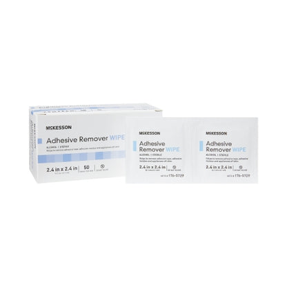 McKesson Adhesive Remover Wipes, 50 ct.