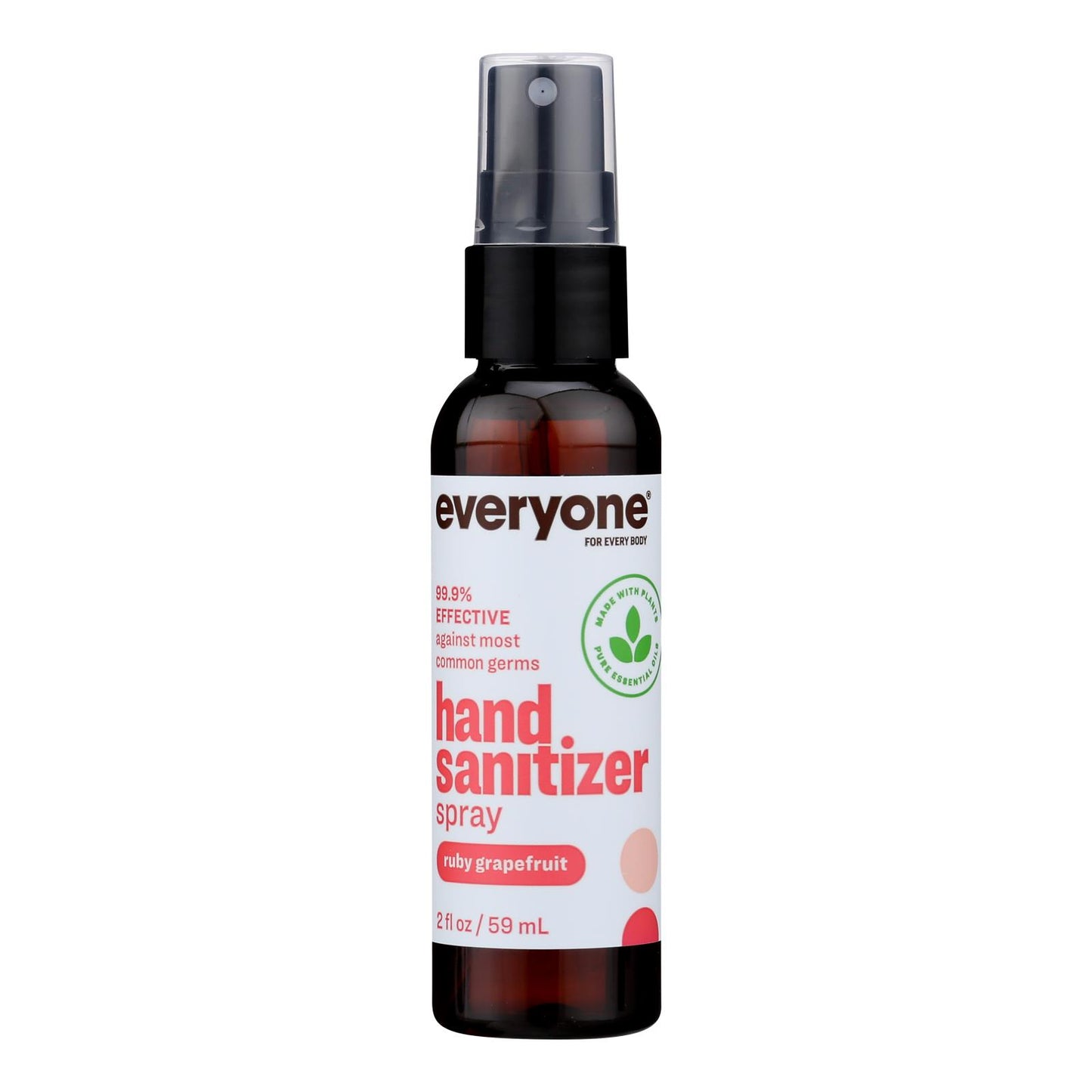 Everyone Hand Sanitizer, Ruby Grapefruit, 2 oz, Case Of 6