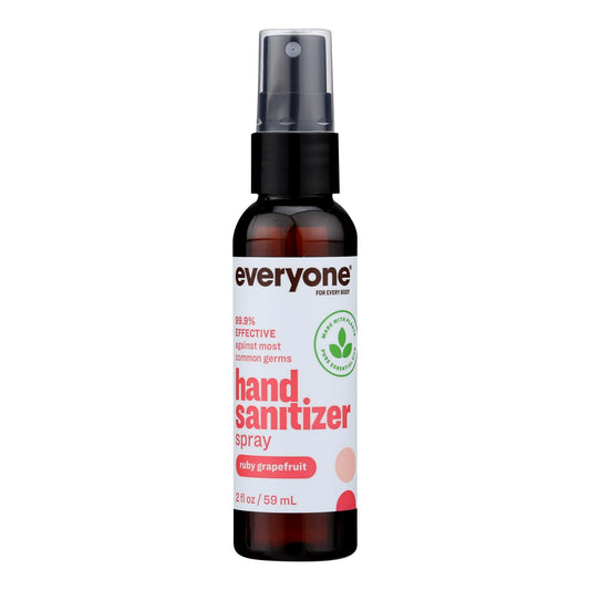 Everyone Hand Sanitizer, Ruby Grapefruit, 2 oz, Case Of 6