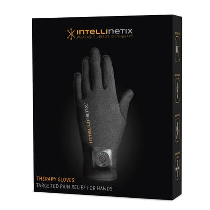 Intellinetix® Arthritis Vibrating Gloves, Large, Black