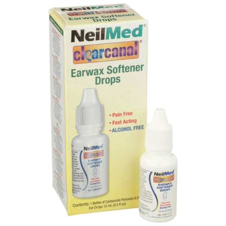 NeilMed Clearcanal Ear Wax Softener Drops, 0.5 oz.