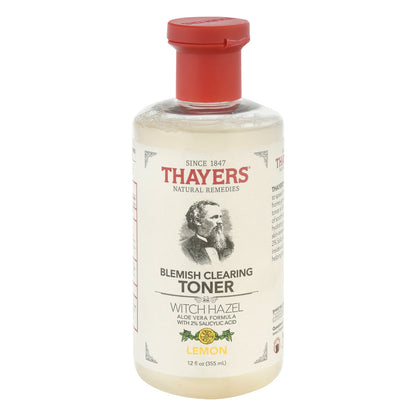 Thayers Blemish Clearing 2% Acne Treatment Toner, Lemon, 12 oz.