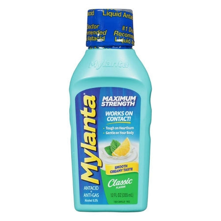 Mylanta® Maximum Strength Antacid & Antigas, 12 fl. oz.