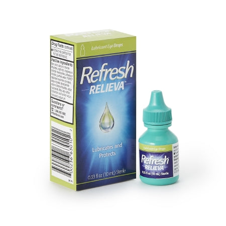 Refresh Relieva Lubricant Eye Drops, 0.33 oz.