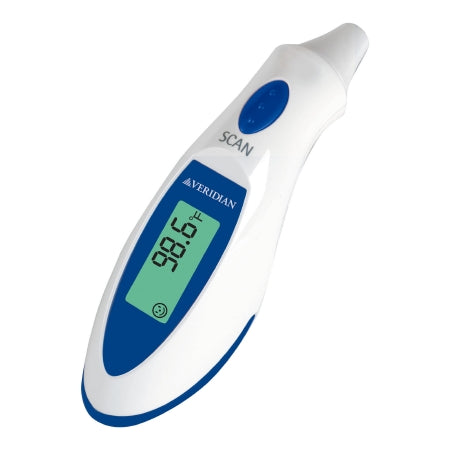 Tympanic Ear Thermometer Veridian Ear Probe Handheld (EA)