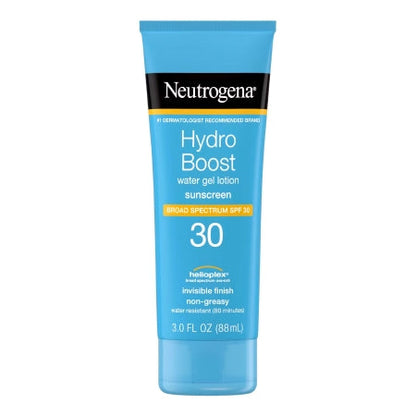 Neutrogena® Hydro Boost Water Gel Lotion Sunscreen, SPF 30 - 50, 3 oz.