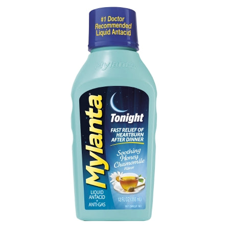 Mylanta Tonight Liquid Soothing Honey Chamomile Flavor, 12 fl. oz.