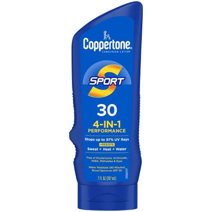 Coppertone Sport 4-In-1 Performance SPF 30 Lotion, 7 oz.