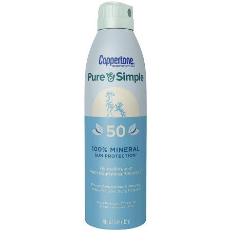 Coppertone Pure and Simple SPF 50 Lotion 6 oz. Bottle (EA)