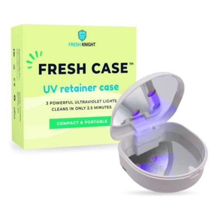 Fresh Case UV Retainer & Denture Case, White