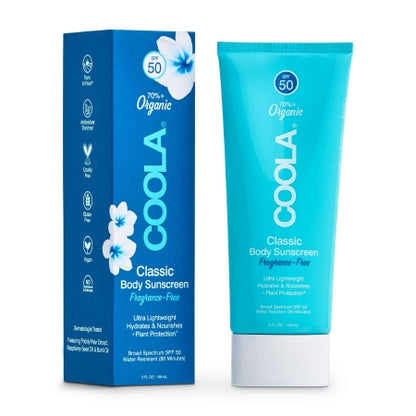 COOLA Organic Hydrating Sunscreen Lotion, SPF 30 - 70, 5 oz.