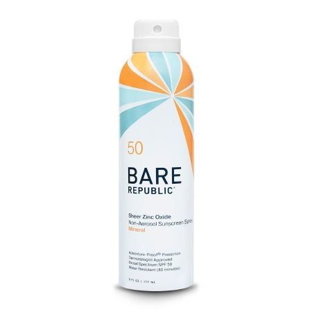 BARE Republic Mineral Sport SPF 50 Sunscreen Spray 6 oz.