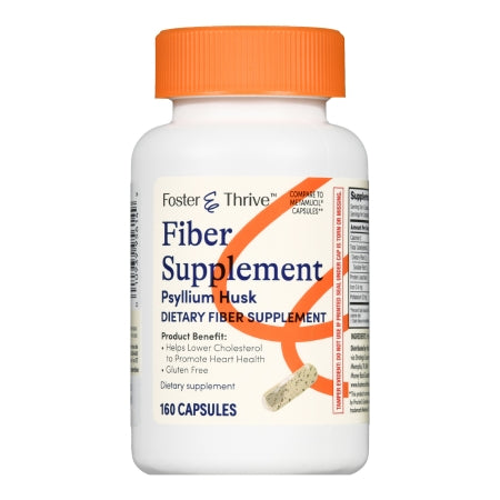 Foster & Thrive* Fiber Supplement Psyllium Husk Capsules, 160 ct.