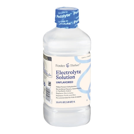 Foster & Thrive Oral Electrolyte Solution, Unflavored, 33.8 oz.