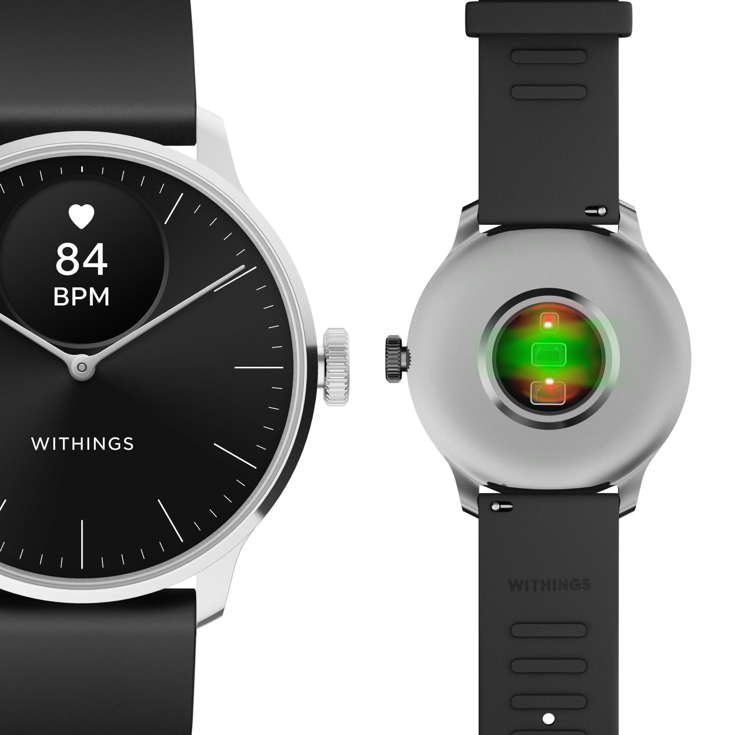 Withings ScanWatch Light Hybrid Smart Watch, 37mm