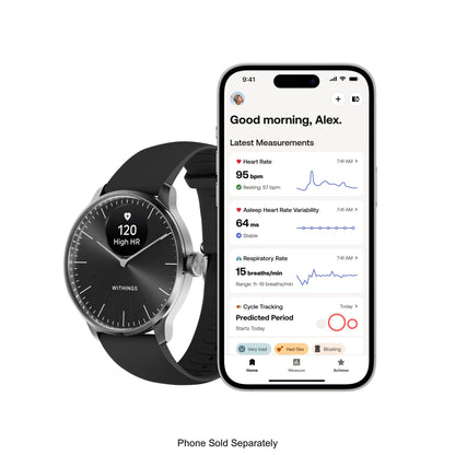 Withings ScanWatch Light Hybrid Smart Watch, 37mm