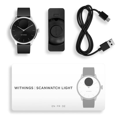 Withings ScanWatch Light Hybrid Smart Watch, 37mm