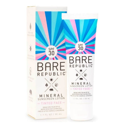 BARE Republic Mineral Tinted Face SPF 30 Sunscreen Lotion, 1.7 oz.