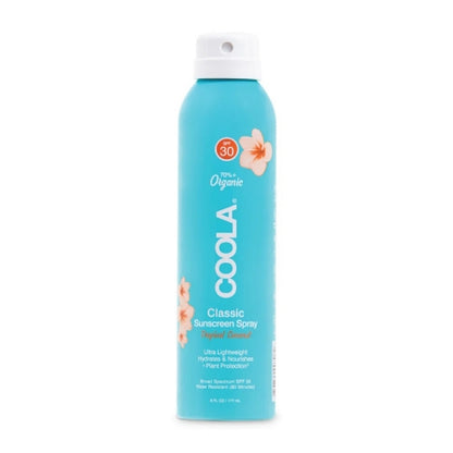 COOLA Classic Body Clear Sunscreen Spray, SPF 30 - 50