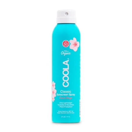 COOLA Classic Body SPF 50 Sunscreen Spray, Guava Mango, 6 oz.