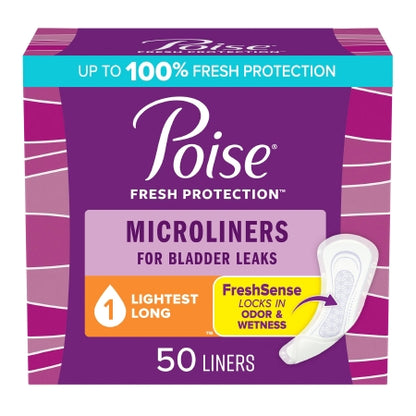 Poise Fresh Protection Microliners, Light Absorbency, Regular