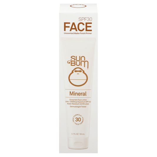 Sun Bum Mineral Lotion for Face, SPF 30, 1.7 fl oz