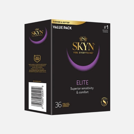 Lifestyles Skyn Elite Non-latex Condoms, 36 ct.