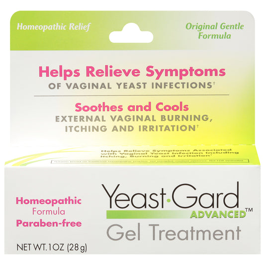 Yeast Gard Advanced Homeopath Gel Treatment, 1 Oz