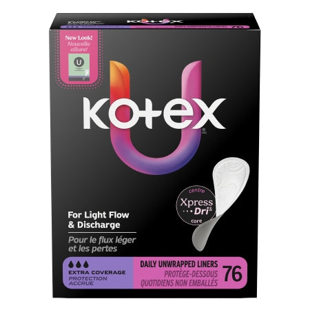 Panty Liner U by Kotex® Extra Coverage Light Absorbency (PK)