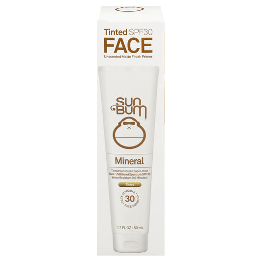 Sun Bum Tinted Face Sunscreen SPF 30, 1.7 oz.