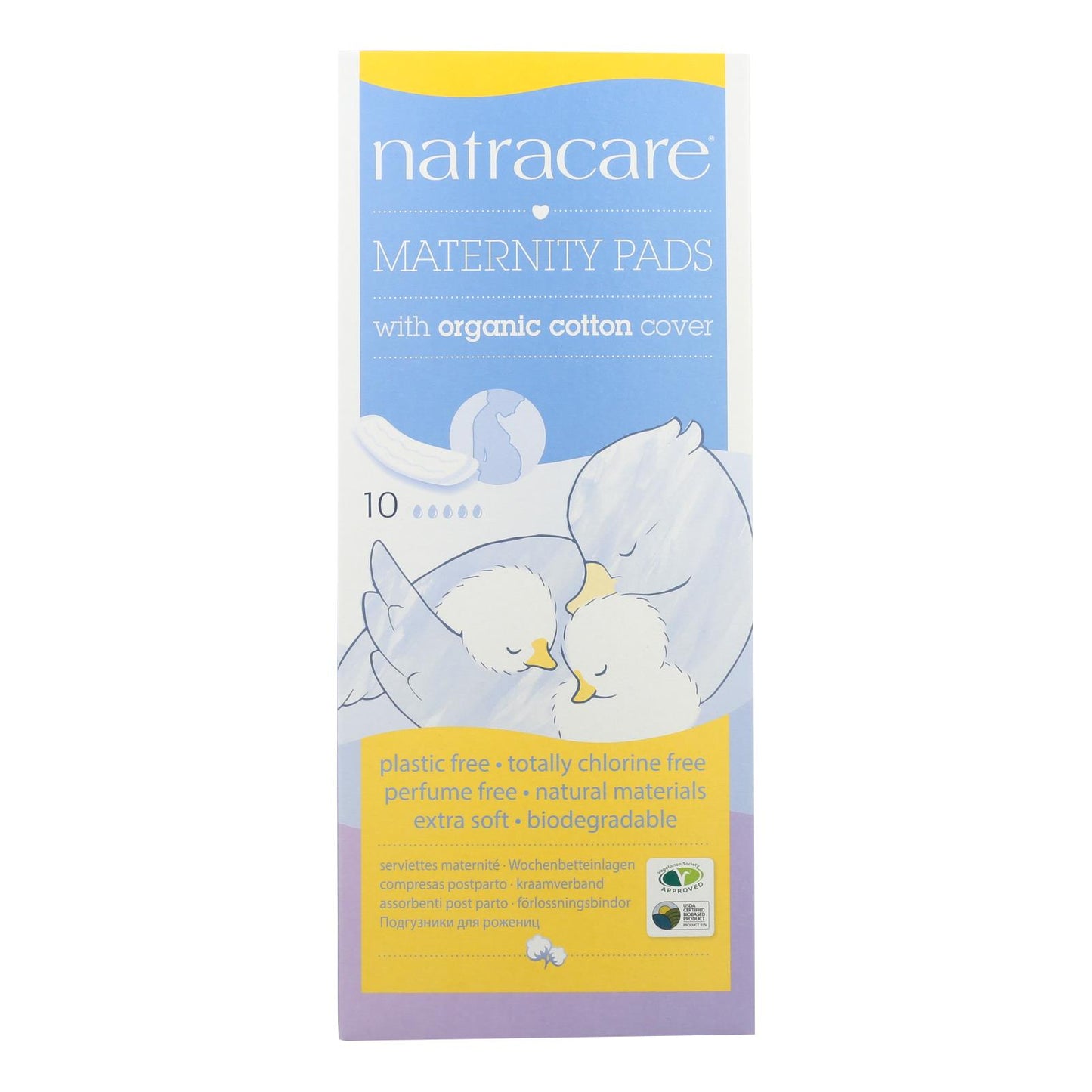 Natracare New Mother Natural Maternity Pads, 10 ct