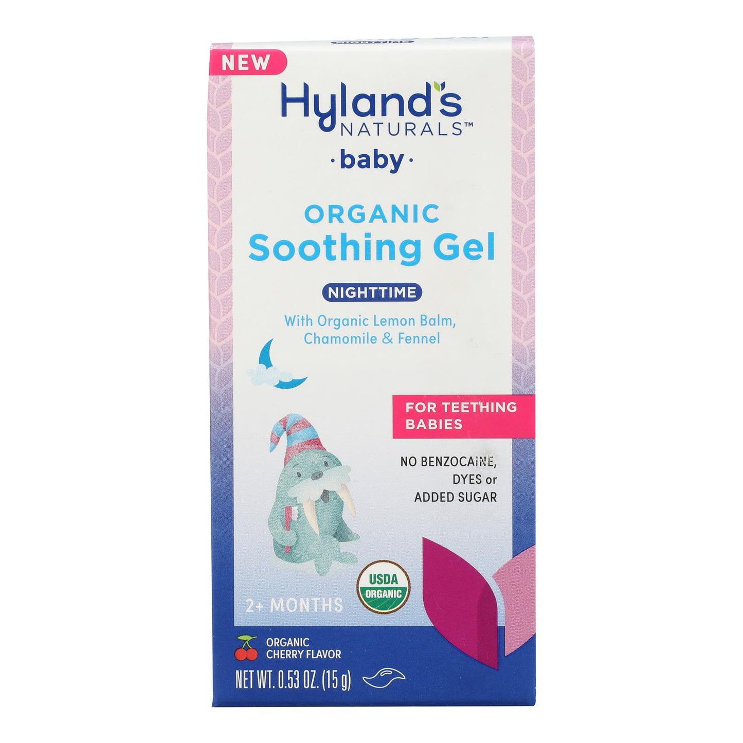 Hyland's Soothing Gel Organic Baby Night, 0.53 oz.