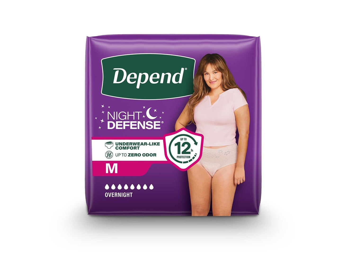 Depend® Night Defense® Women's Absorbent Underwear, Pull-up