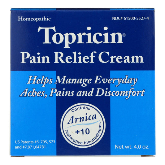 Topricin Cream Jar - 4 Oz