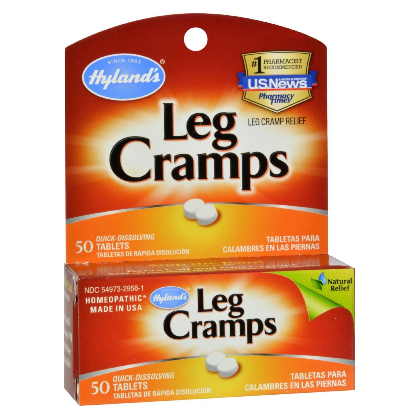 Hyland's Natural Leg Cramps Relief Tablets, 50 ct.