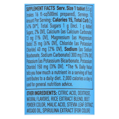 Nuun Hydration Electrolyte Tablets, Tri-Berry, 10 tablets each, Case Of 8