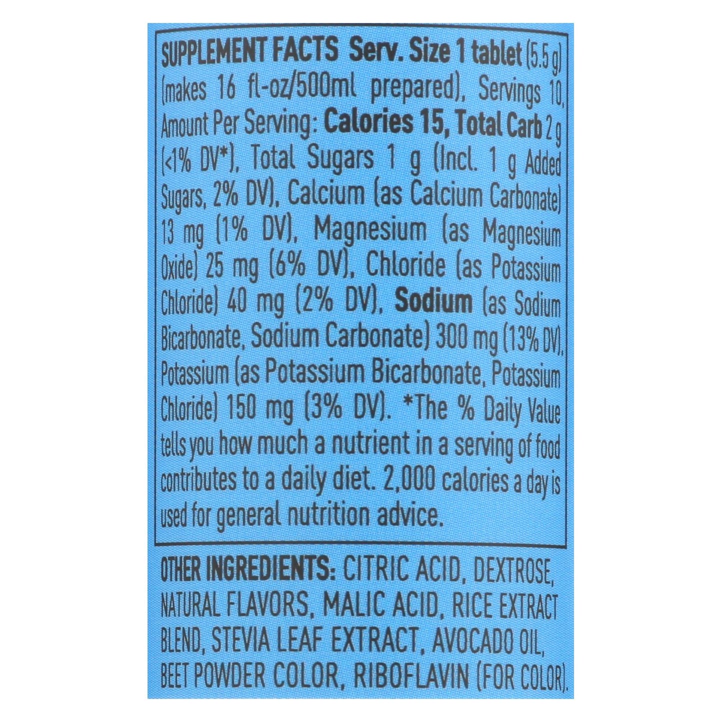 Nuun Hydration Electrolyte Tablets, Citrus Fruit, 10 tablets each, Case Of 8