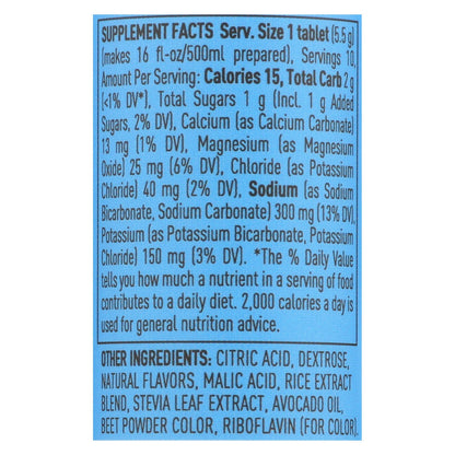 Nuun Hydration Electrolyte Tablets, Citrus Fruit, 10 tablets each, Case Of 8