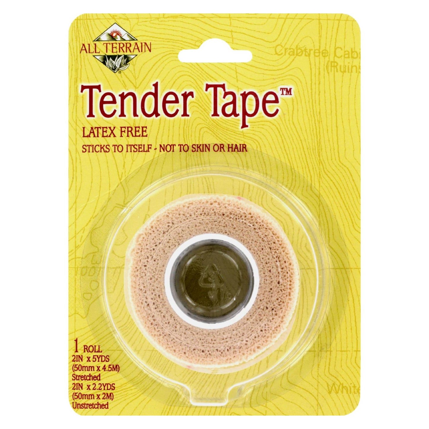 All Terrain Tender Tape, 2 Inches X 5 Yards