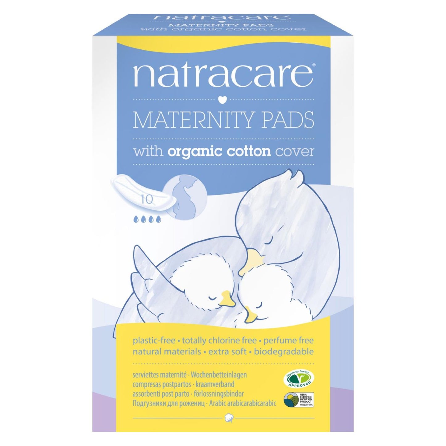 Natracare New Mother Natural Maternity Pads, 10 ct