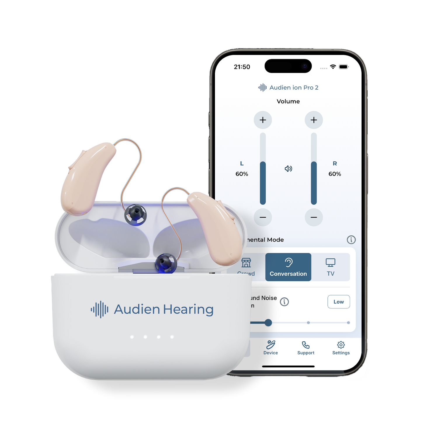 Audien Ion Pro 2 OTC Hearing Aids