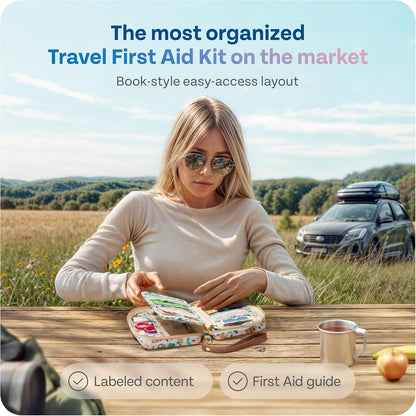 KEEP>GOING Travel GoKit First Aid Kit, 130 pcs