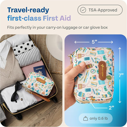 KEEP>GOING Travel GoKit First Aid Kit, 130 pcs