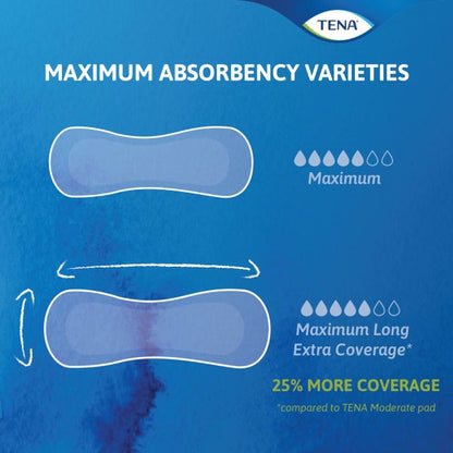 Tena® Intimates™ Ultimate Bladder Control Pad for Women, 16" Length, 33 ct.